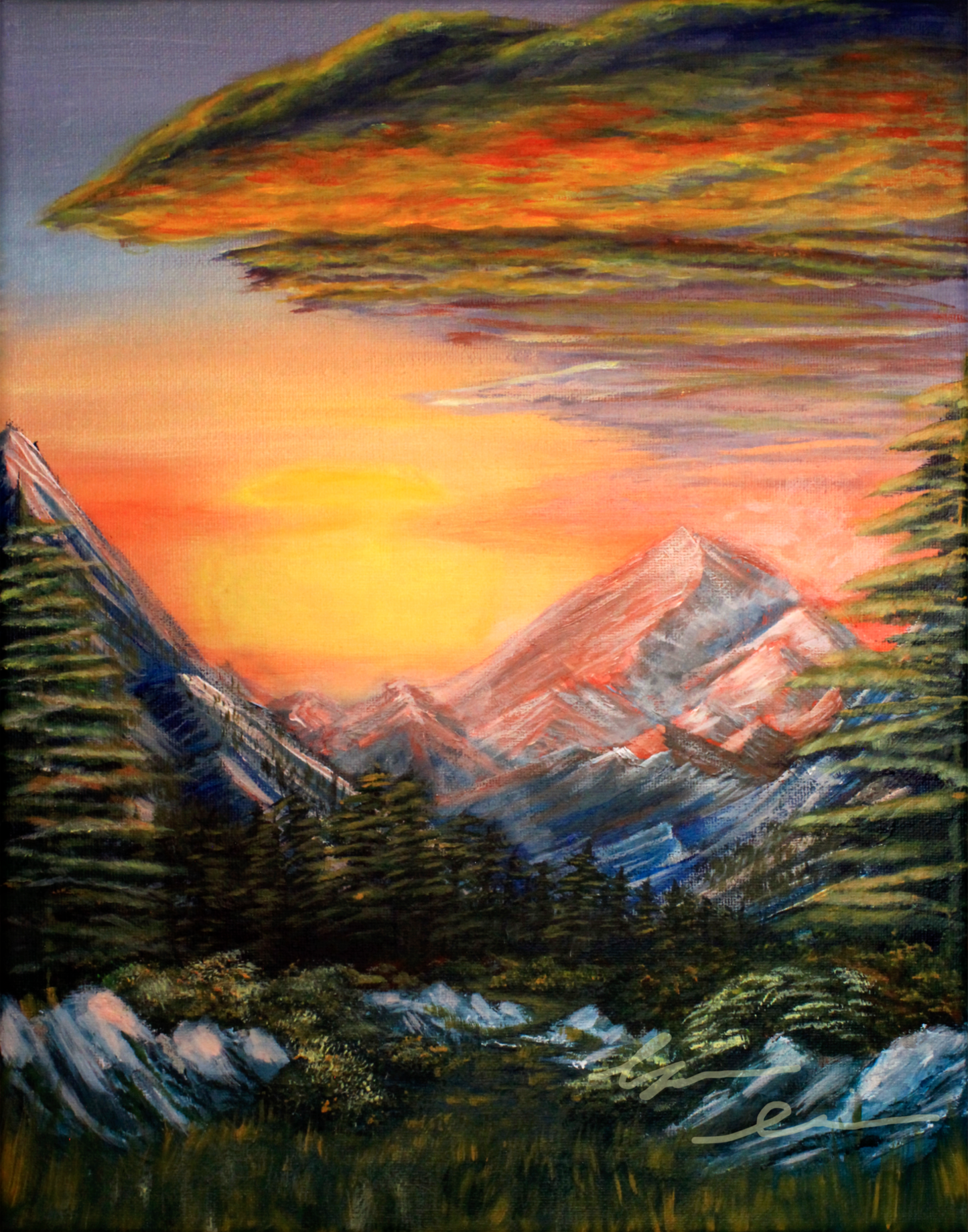 A Path to the Mountain Sun