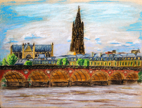 St Michael Basilica across the Garonne