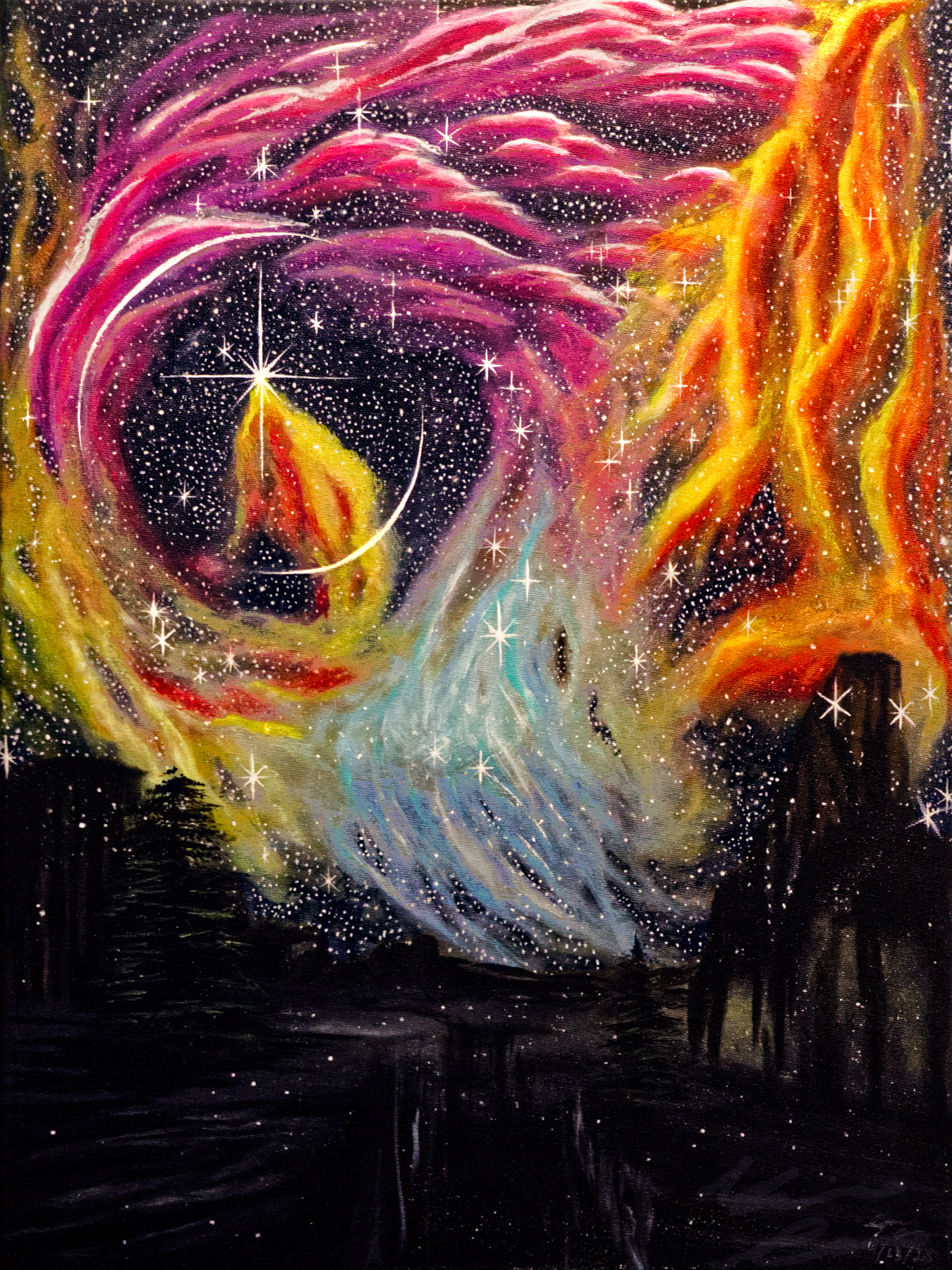 Burst of Flames